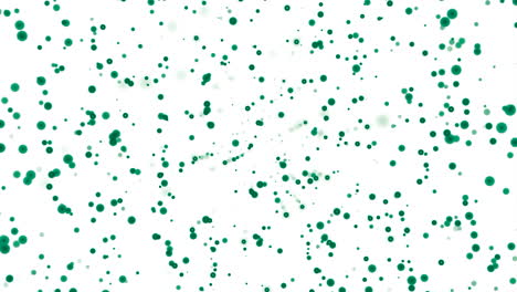 patrón de círculos verdes abstractos