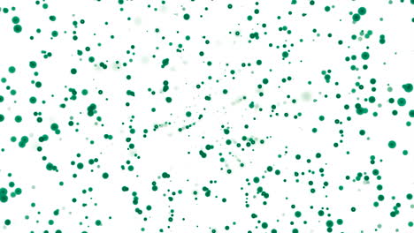 abstract green circles pattern