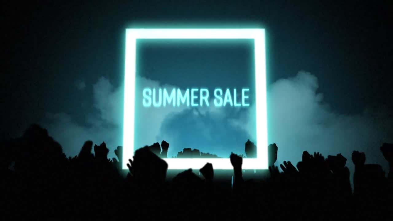 빈티지 비디오 게임 화면의 애니메이션