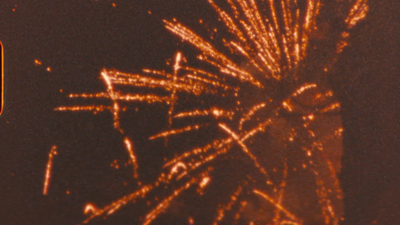 Vintage Fireworks Display