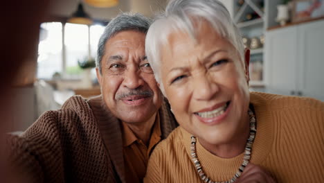 Senior-couple,-retired-and-video-call-as-excited