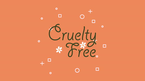 cruelty free lettering animation