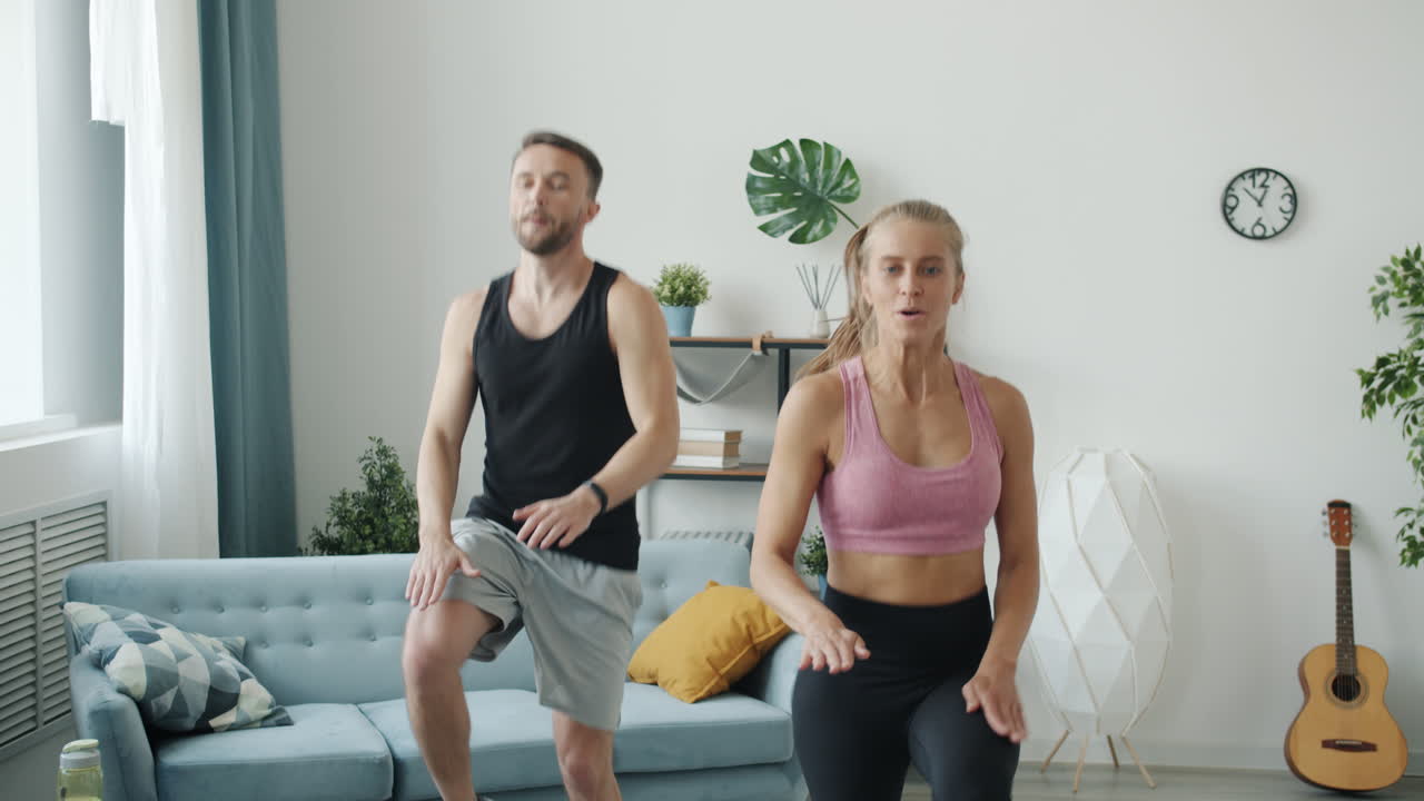 Couple's Home Workout Routine