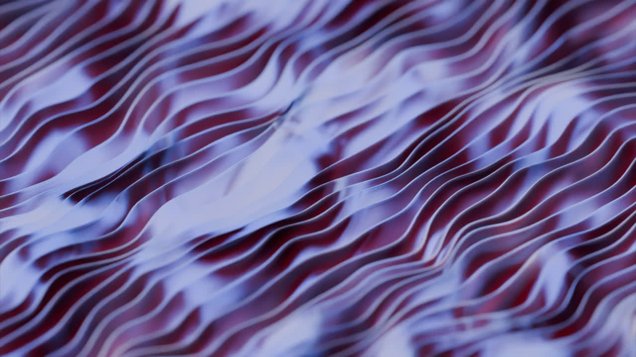 Abstract Purple and Blue Wavy Pattern