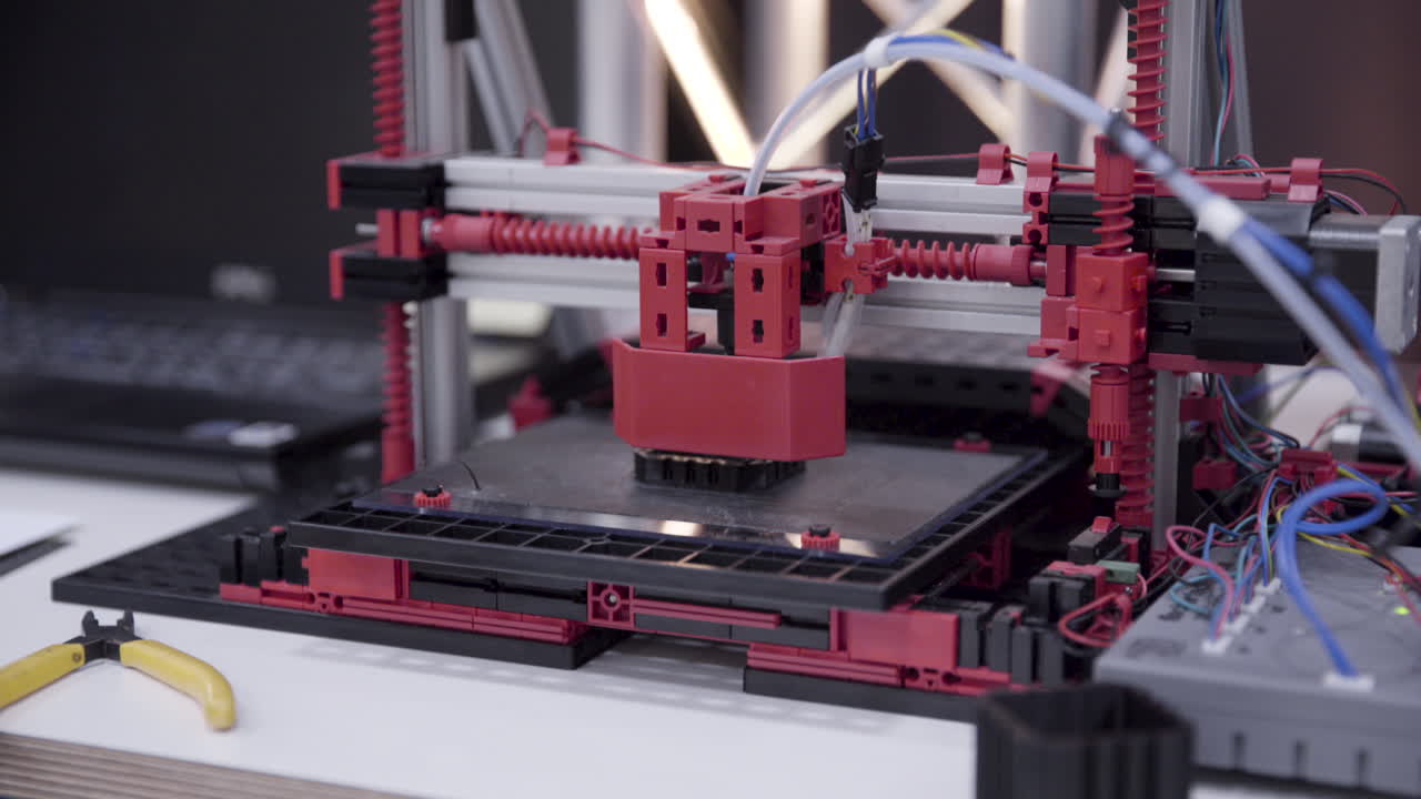 3d 프린터 인쇄 개체, 왼쪽으로 이동