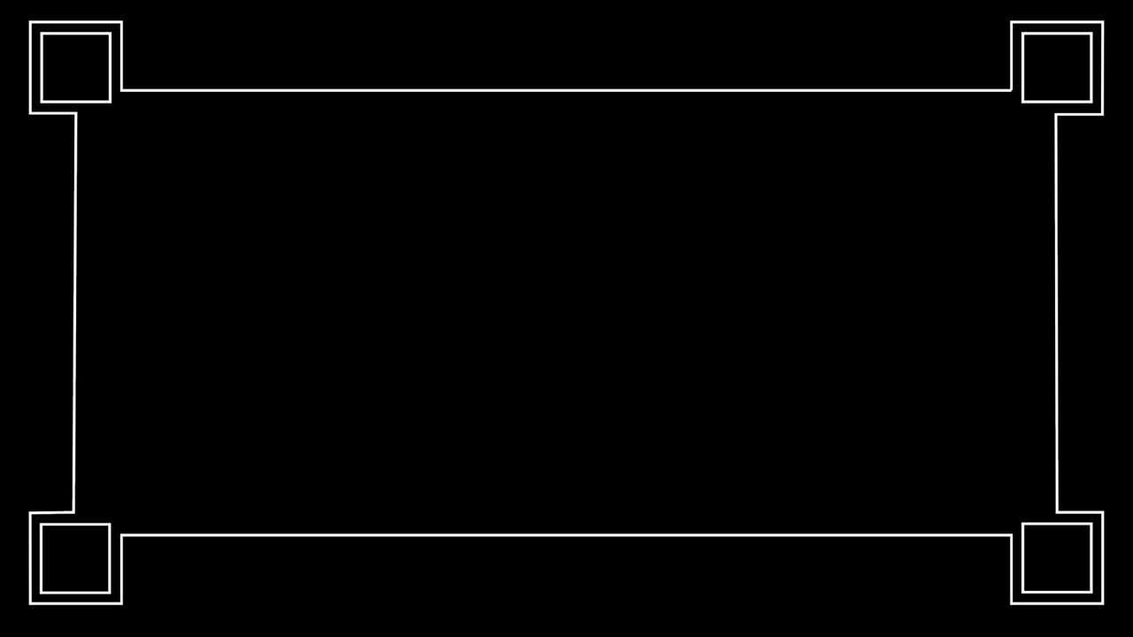 animación de marco blanco con apertura y cierre del obturador de la cámara