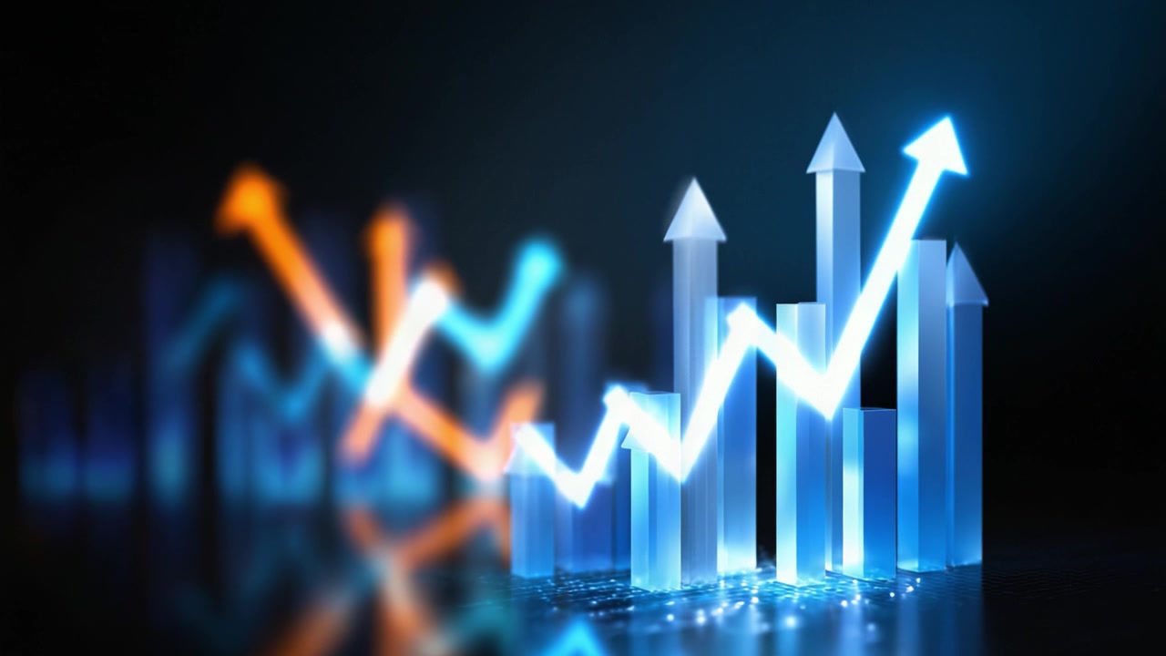 Dynamic Visual Representation of Growth Trends in Financial Data with Ascending Graphs and Optimistic Indicators in a Modern Digital Environment