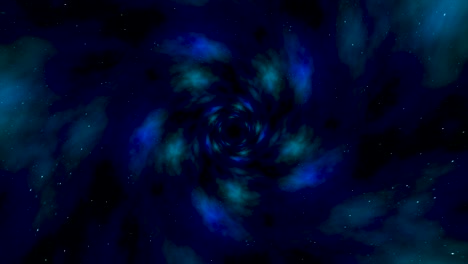 spiral galaxy wormhole