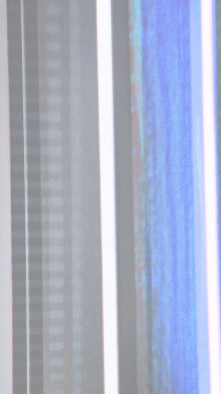 Linee Glitch Digitali Verticali Astratte Dinamiche
