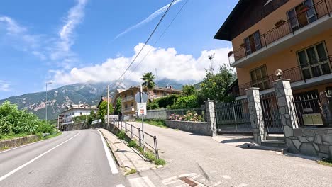 a drive through picturesque piedmont, italy