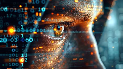 the digital eye: a glimpse into the world of binary code and ai