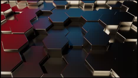 modèle hexagonal abstrait