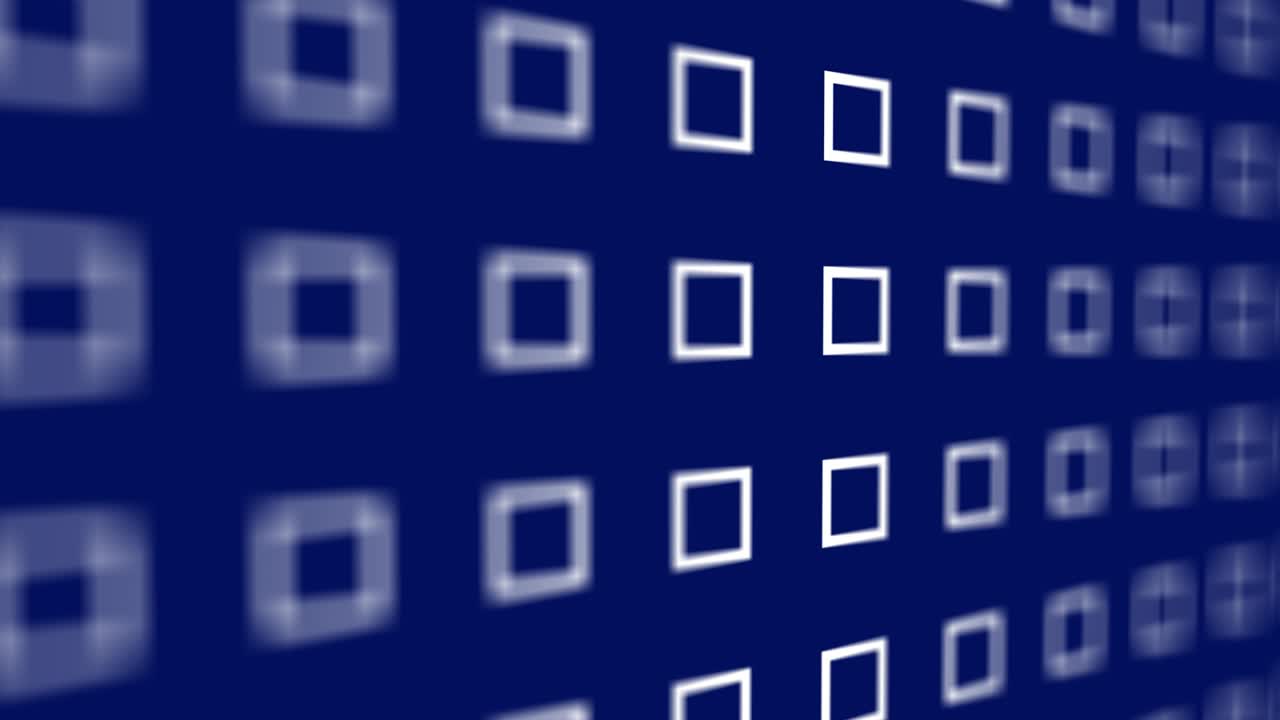 Background of drifting squares in 1080HD. - Stok video