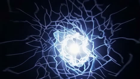 abstract electric field visualization
