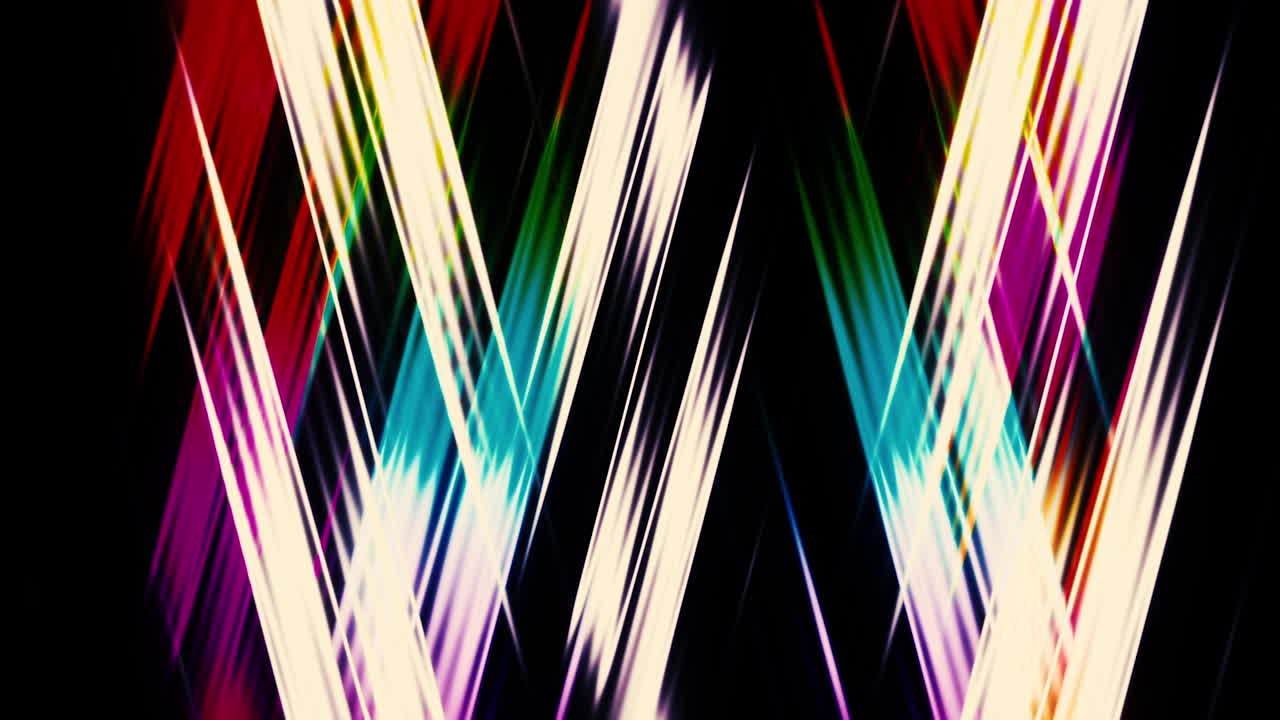 Abstract Colorful Light Pattern