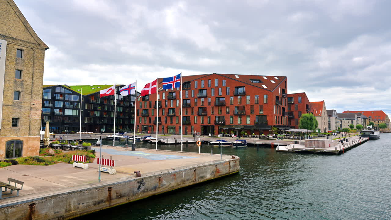 Kroyers Plads waterfront mixed-use development in the Christianshavn neighbourhood of central Copenhagen, Denmark