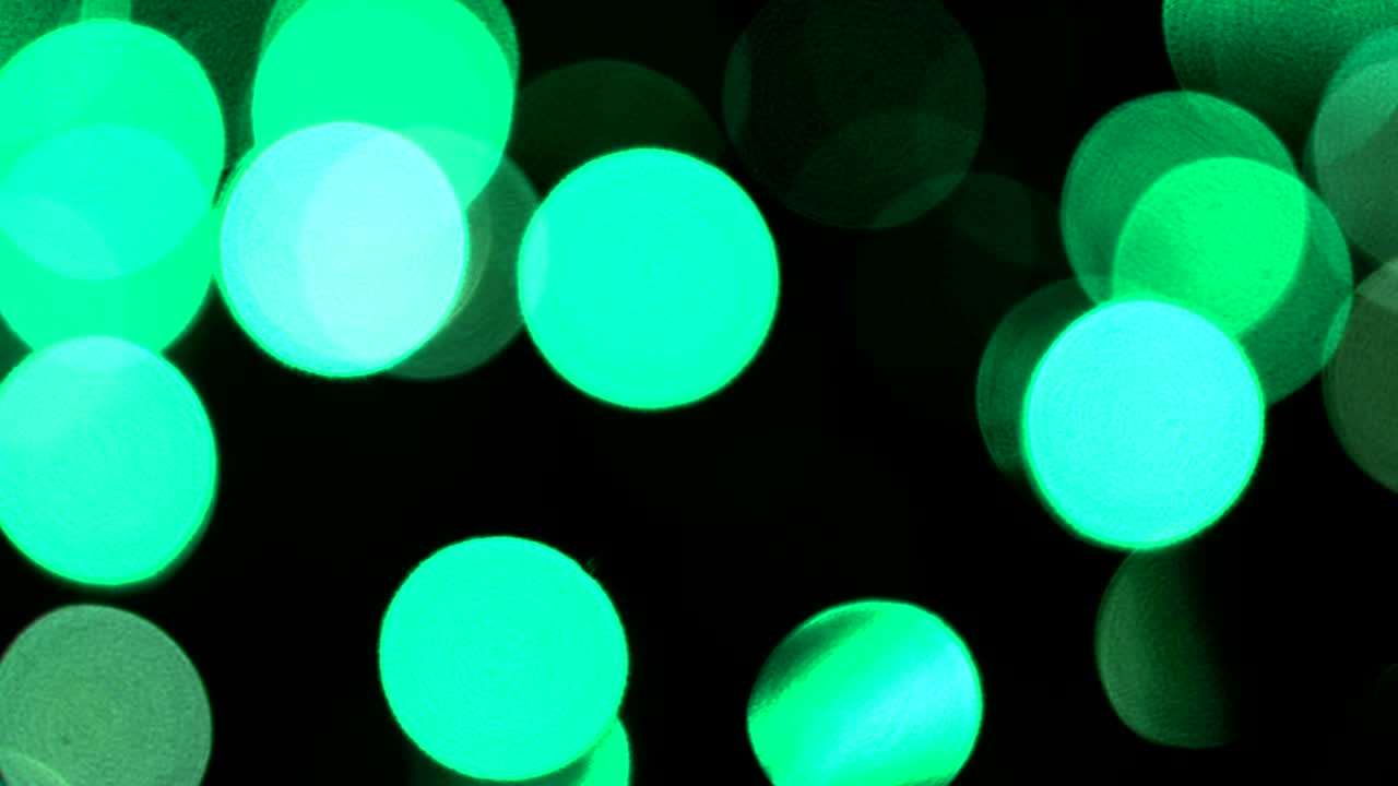 iluminación de bokeh