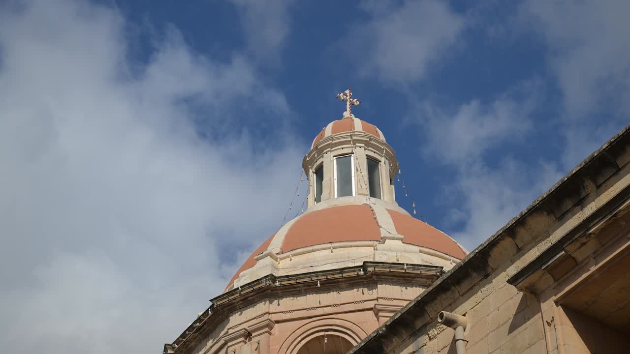 The Parish Church of Our Lady of Pompei stands gracefully in Marsaxlokk, blending baroque elegance with Malta’s deep religious and cultural heritage