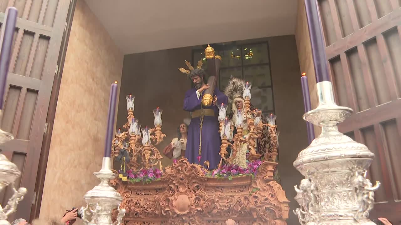 Religious Procession in a Church