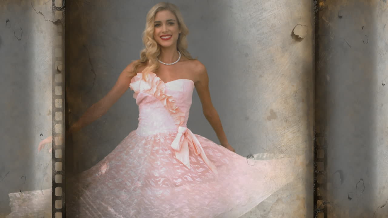 una novia joven y bonita.