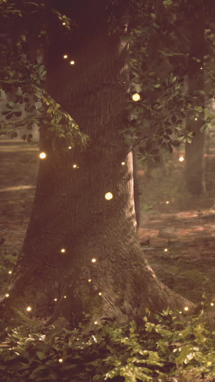 반불이가 있는 마법의 숲