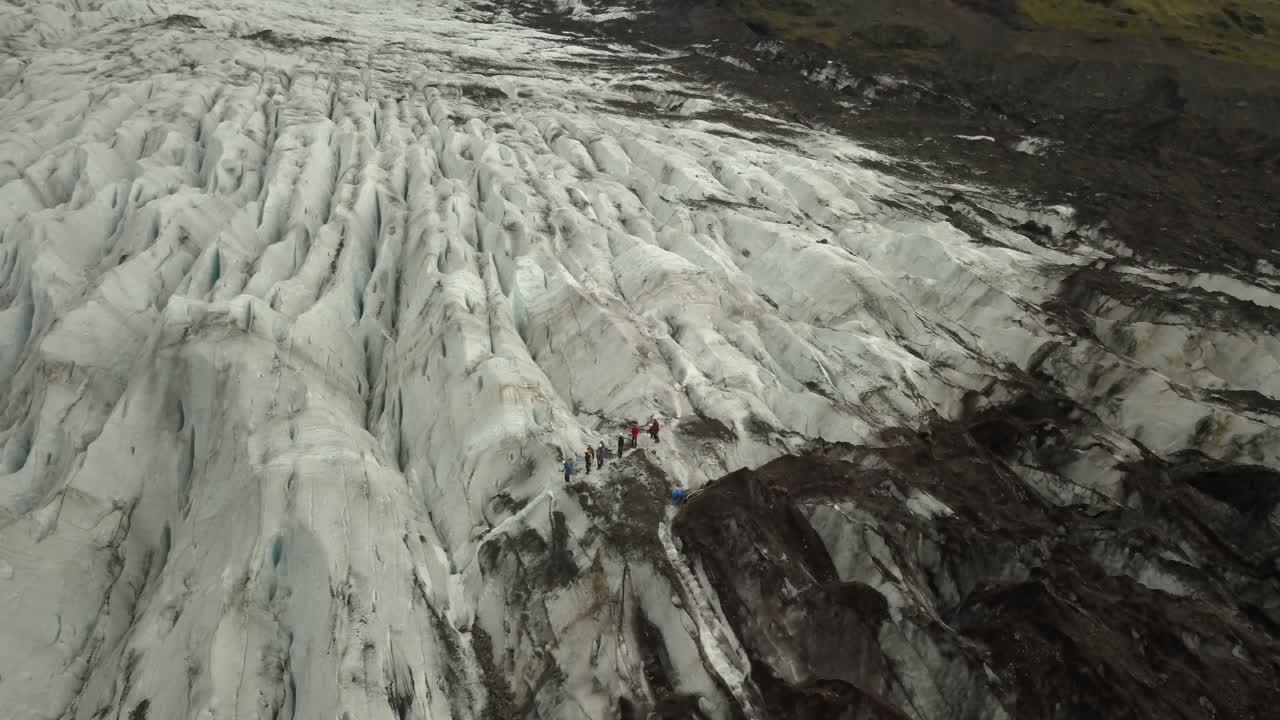 아이슬란드 의 빙하 산책