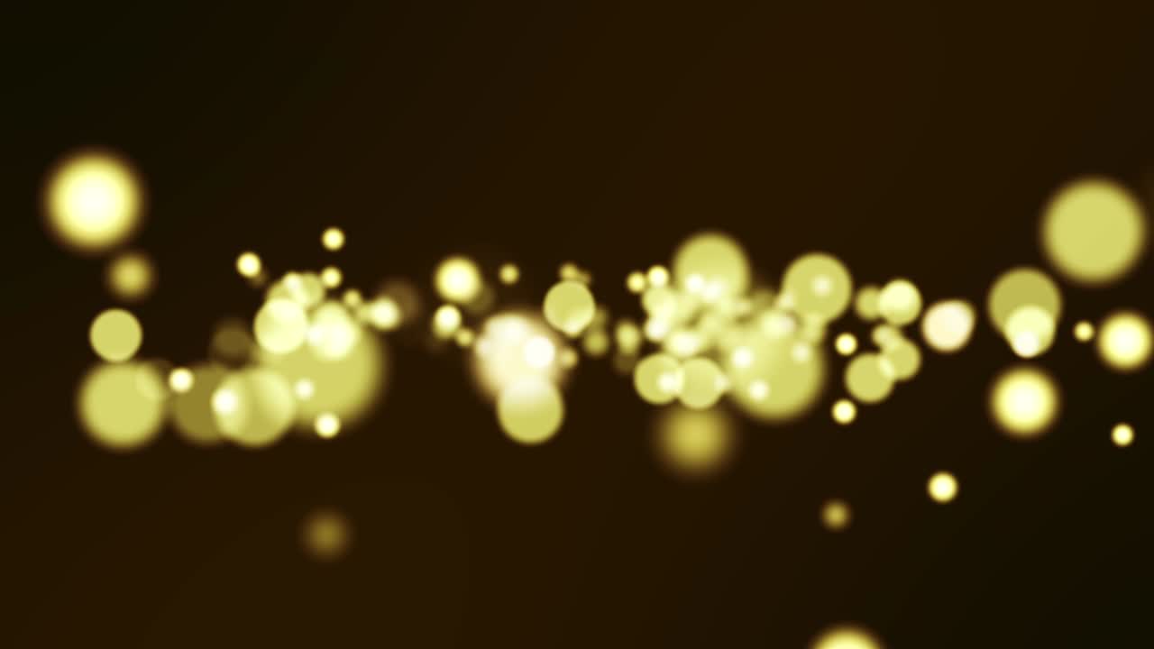 황금 입자 4k 비디오