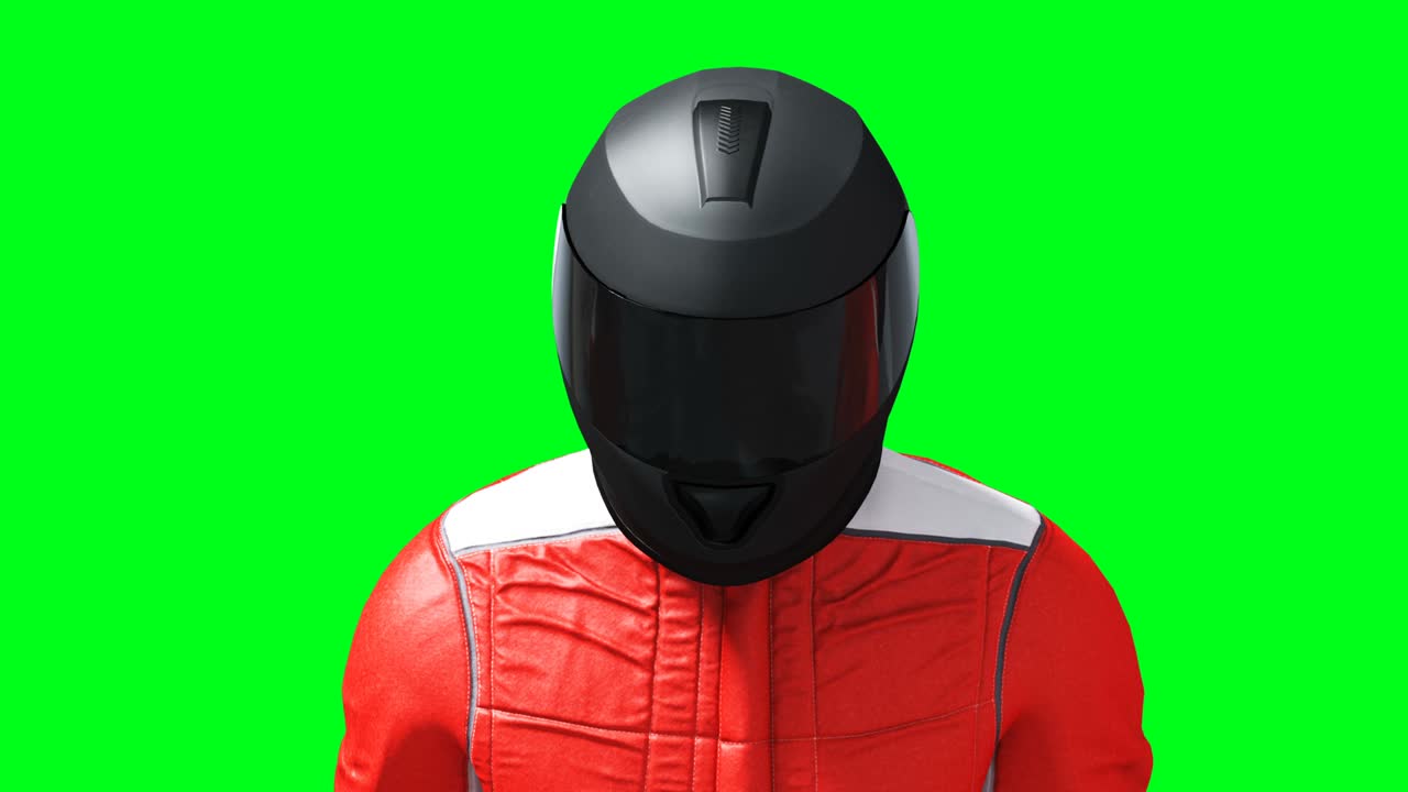 레이서 카 애니메이션, 물리적 모션 블러, 현실적인 그린 스크린 4k 애니메이션