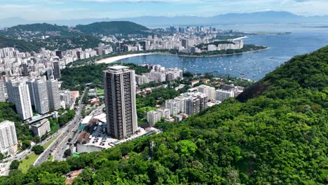 botafogo park at downtown district in rio de janeiro brazil