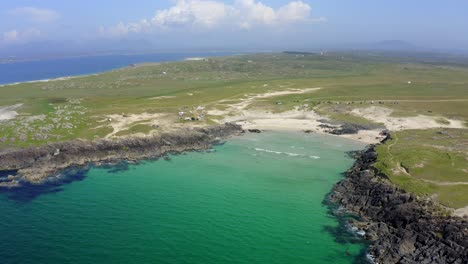 Slyne-Head-Beach,-Clifden,-Connemara,-County-Galway,-Ireland,-July-2021