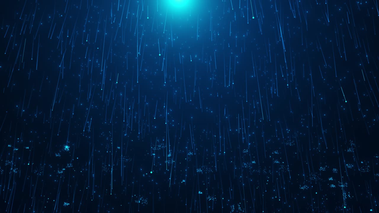 Futuristic particle beam stream digital data flow dynamic pattern with power rays light crypto
