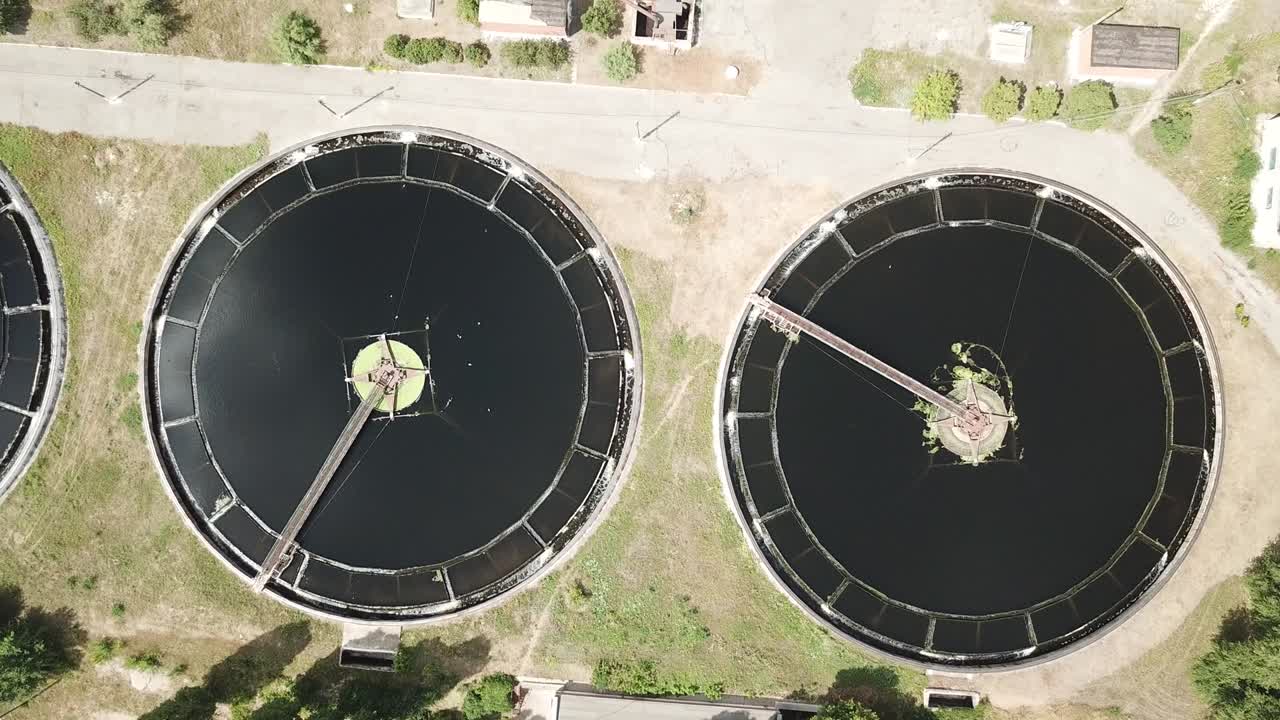 물 정화 서클의 넓은 안테나, 깨한 식수