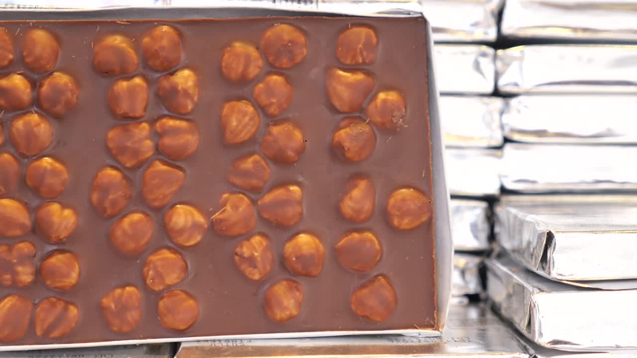 Barretta di cioccolato di nocciole