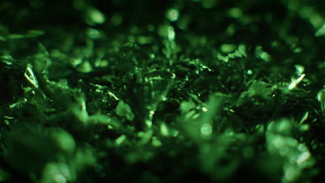 emerald color metal fillings