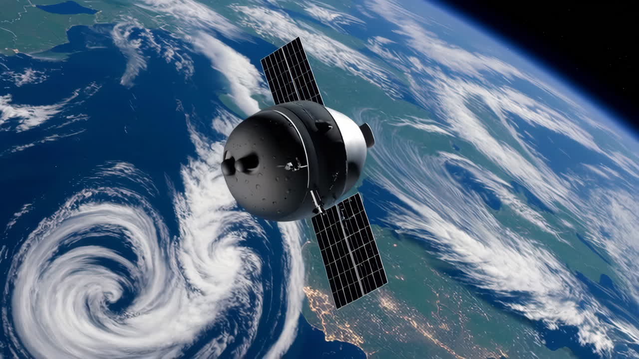 지구 도에 있는 위성