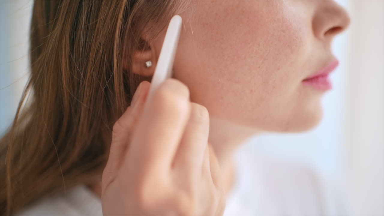 Skincare Routine with Gua Sha