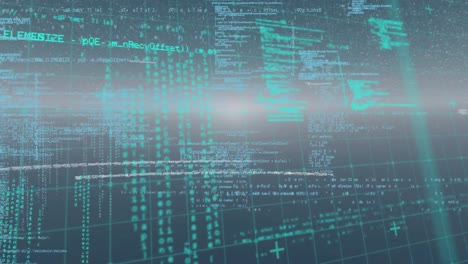 animazione dell'elaborazione dei dati su grind