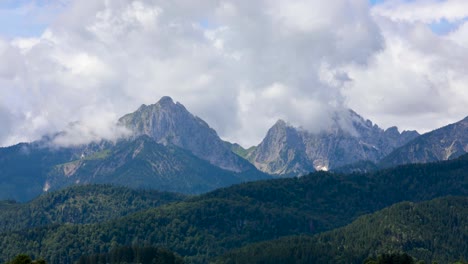 forggensee and schwangau timelapse, germany, bavaria