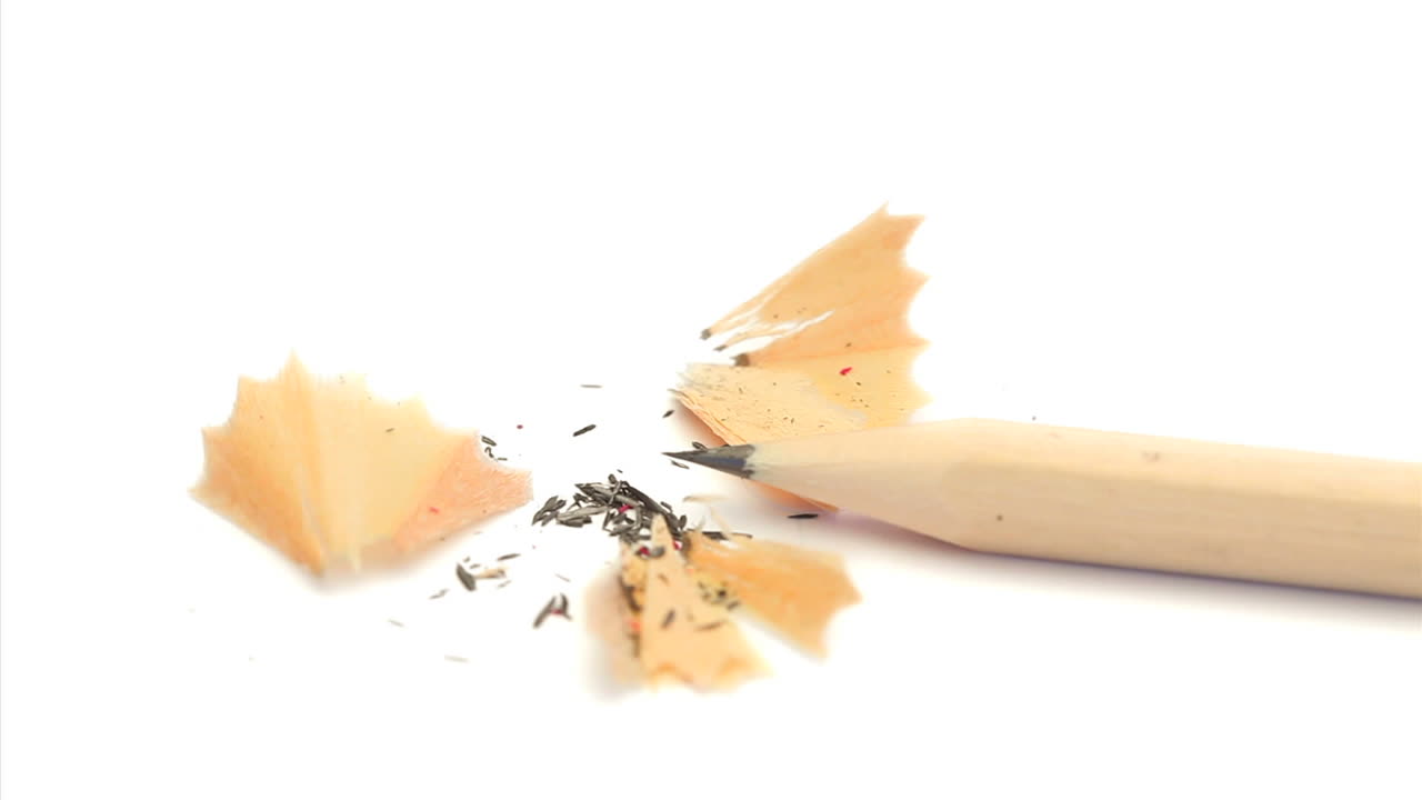 날카로운 연필 회전