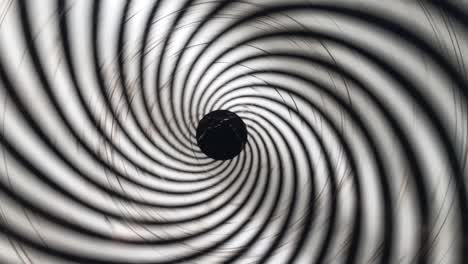 black and white hypnotic swirl hypnotic circle lines