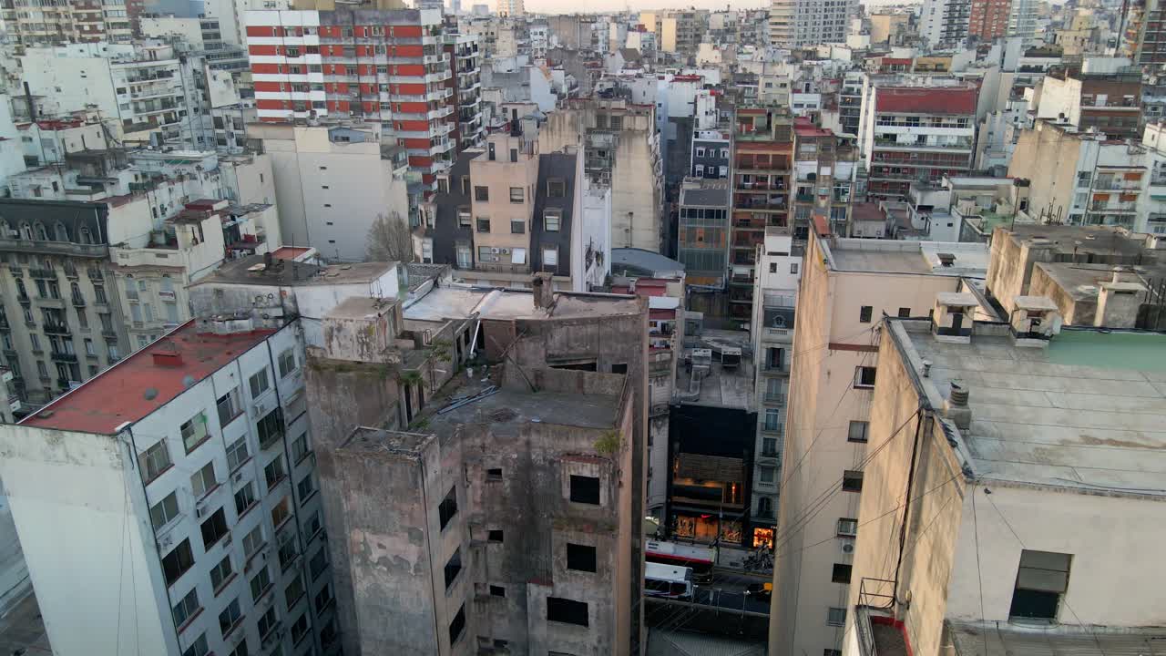 Buenos Aires urban city residential apartment blocks Argentina real estate skyline