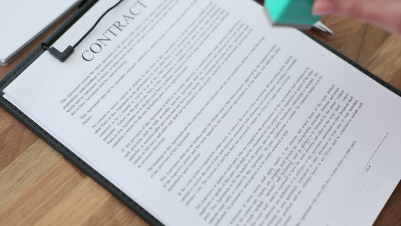 Contract and Legal Documents