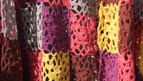 colorful crochet patchwork