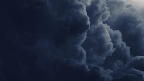 Una-Tormenta-Eléctrica-Estaba-Ocurriendo-Dentro-De-La-Nube-Cúmulo-Que-Se-Acercaba