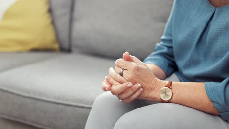 Anxiety,-stress-and-woman-hands-closeup