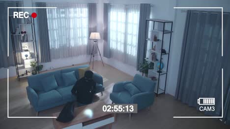 home invasion cctv footage