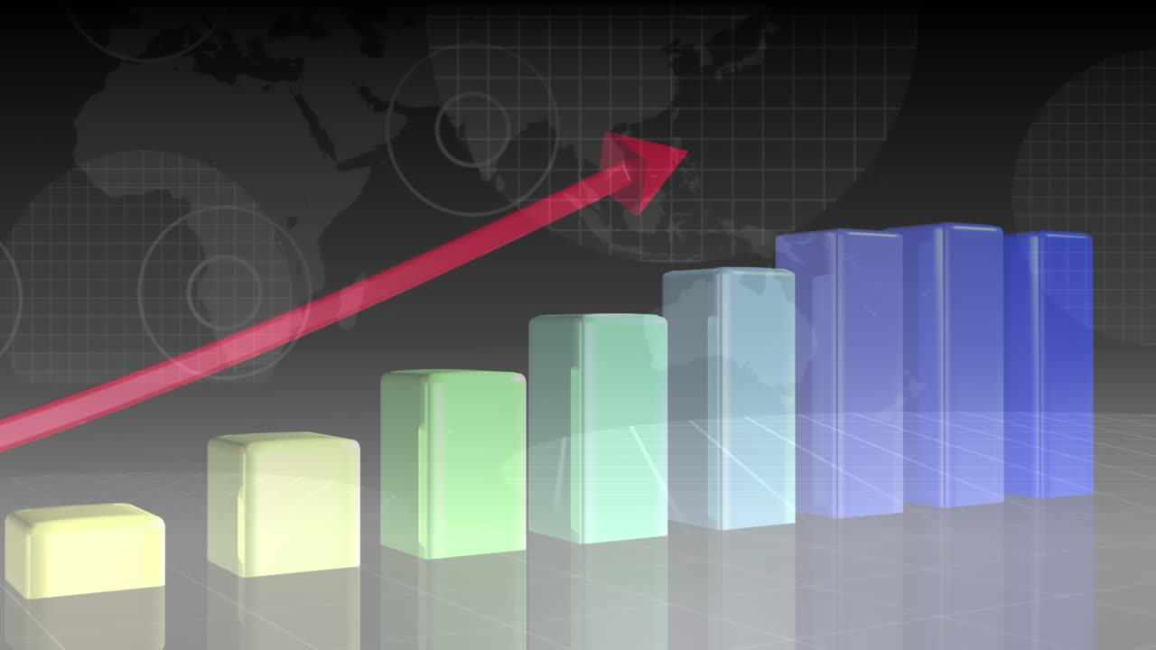 compuesto digital del mapa del mundo