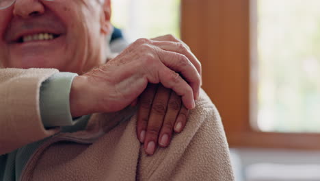 Caregiver,-helping-hand-and-senior-man