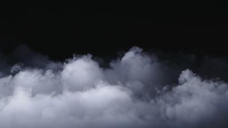 realistic dry ice smoke clouds fog