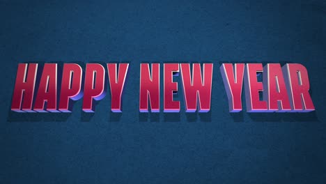 Retro-Happy-New-Year-text-set-on-a-blue-grunge-texture